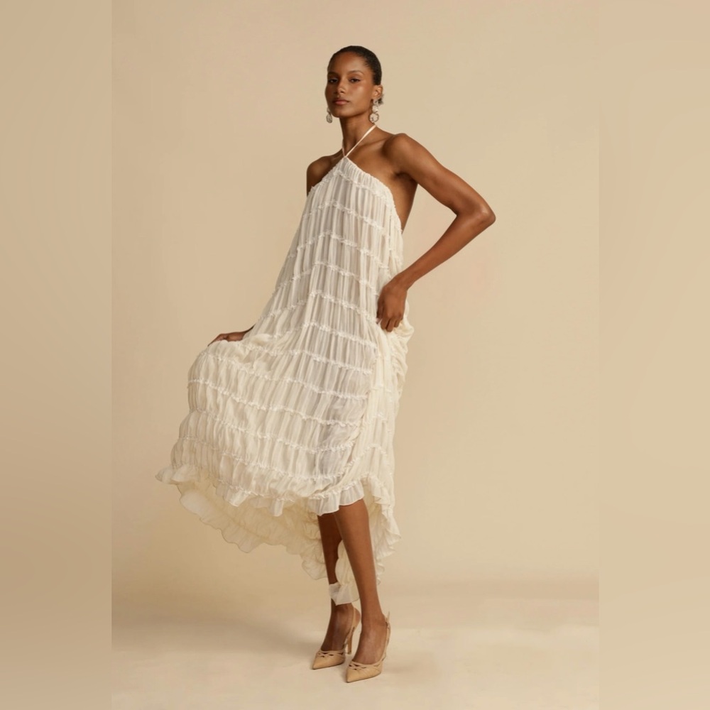 Arcina Ori Juliette Skirt/Dress - M - Cream - NWT - Picture 4 of 7